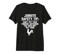 Consejo de Seguridad en el Lugar de Trabajo - Funny Saying Sarcastic Guys Cool Men Camiseta Premium