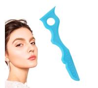 Consejo de silicona, plantillas de contorno de cejas,Escudo de rímel multifuncional para sombra de ojos - Plantilla de contorno de sombra de ojos reutilizable para viajar a casa