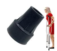 Consejo para el bastón - Pies de goma para postes de senderismo | Bastones de paseo silenciosos, equipo de viaje al aire libre, accesorios para escalar para explorar, sopr