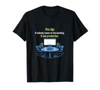 Consejo Profesional Nadie Vino a la reunión fue productivo Divertido Camiseta