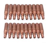 Consejos de contacto de .035 pulgadas para Miller para boquilla de soldadura MDX Acculock compatible con difusor Multimatic T-M035 D M100 y D M250 paquetes de cobre 10 20 50 (20 unidades)