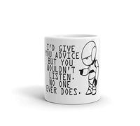 Consejos De Marvin La Guía Del Autoestopista Galáctico Tazas Cerámica Taza De Café Porcelana Taza 330Ml Para Café Té Capuchino