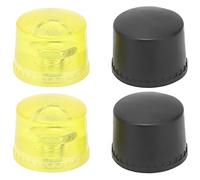 Consejos de Reemplazo de Martillo de Cabezal de Goma Duradero Conjunto de Accesorios de Mazos de Mazo Dia Amarilla de 25 Mm para Daños a la Superficie Minimizado e Instalación Fácil (Φ25mm) (Φ30mm)