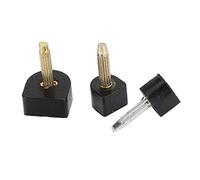 Consejos de tacón alto para el reemplazo del talón del zapato, reemplazo de la punta del tacón de 40 pcs, accesorios de zapatos silenciados contra el patio para reparaciones de