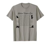 Consejos de un Gato: Divertido y Divertido para los Gatos Camiseta