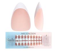 Consejos franceses de gel x puntas de uñas, 240 piezas de prensa sobre uñas, imprimación y capa base de punta preaplicada, 15 tamaños de uñas falsas de gel suave para extensión de uñas de bricolaje