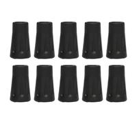 Consejos para bastones de trekking, consejos para bastones para caminar | 10 piezas de protectores de almohadilla para pies de bastón de trekking que absorbe los golpes - Accesorios para sillas de