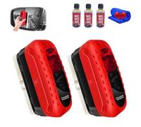 Consensuts-F Window Cleaner, Consensuts Automotive Oil Film Cleaning Brush, Jetdryshop Glass Cleaner, Oil Film Brush 2.0, Rain and Fog Windshield Brushes, Auto Glass Degreaser Windshield Polish (C)