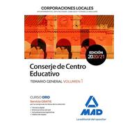 Conserje De Centro Educativo De Corporaciones Locales. Temario General