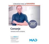 Conserje de la Administración de la Comunidad Foral de Navarra. Temario Parte General