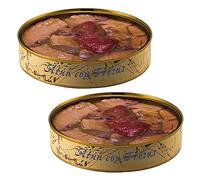 Conserva de Atun con Fresas - Lata de 280 g - Conservas El Ronqueo (Pack de 2 latas)