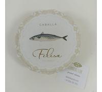 Conserva de Caballa - Felisa Gourmet - Peso neto del producto 120 gr - Bañado en aceite de oliova y sal - Producto de Andalucía