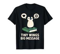 Conservación de pingüinos Salvar Vida Silvestre Rescate Especies en Peligro de extinción Camiseta