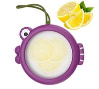 Conservador de aguacate, recipientes para alimentos con forma de pescado | Porta aguacate reutilizable apilable para viajes, comidas preparadas, almuerzo, escuela, oficina, frutas del bosque