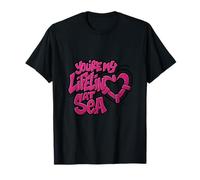 Conservador magenta de graffiti "You're My Lifeline at Sea" Camiseta