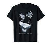 Conservar y proteger Eagle Mountains Naturaleza Amante Animal Camiseta