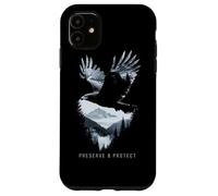 Conservar y proteger Eagle Mountains Naturaleza Amante Animal Carcasa para iPhone 11