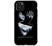 Conservar y proteger Eagle Mountains Naturaleza Amante Animal Carcasa para iPhone 11 Pro Max