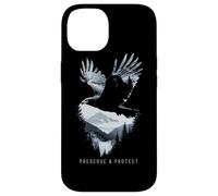 Conservar y proteger Eagle Mountains Naturaleza Amante Animal Carcasa para iPhone 14