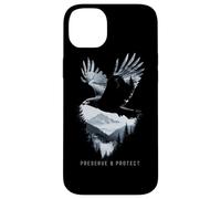 Conservar y proteger Eagle Mountains Naturaleza Amante Animal Carcasa para iPhone 14 Plus