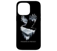 Conservar y proteger Eagle Mountains Naturaleza Amante Animal Carcasa para iPhone 14 Pro Max