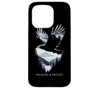Conservar y proteger Eagle Mountains Naturaleza Amante Animal Carcasa para iPhone 15 Pro