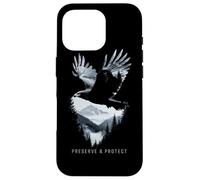 Conservar y proteger Eagle Mountains Naturaleza Amante Animal Carcasa para iPhone 16 Pro