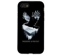 Conservar y proteger Eagle Mountains Naturaleza Amante Animal Carcasa para iPhone SE (2020) / 7 / 8