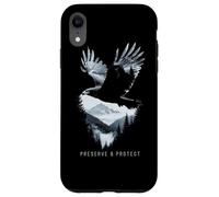 Conservar y proteger Eagle Mountains Naturaleza Amante Animal Carcasa para iPhone XR