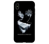 Conservar y proteger Eagle Mountains Naturaleza Amante Animal Carcasa para iPhone XS Max