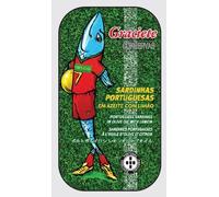 Conservas GRACIETE - Sardina entera en conserva gourmet en Aceite de Oliva Extra y Limón - 4.23oz / 120gr (paquete de 5 latas)