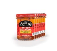 CONSERVAS SERRATS - Bonito del Norte del Cantábrico con Pimentón de Espelette - 6 Latas x 190g (Total: 1140g) - Elaboración Artesanal desde 1890 - Sin Gluten - Rico en Omega 3