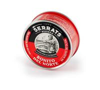 CONSERVAS SERRATS - Bonito del Norte del Cantábrico en Aceite de Oliva - 12 Latas x 250g (Total: 3000g) - Elaboración Artesanal desde 1890 - Sin Gluten - Rico en Omega 3 - Premium