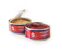 CONSERVAS SERRATS - Bonito del Norte del Cantábrico en Escabeche Artesanal - 12 Latas x 260g (Total: 3120g) - Elaboración Artesanal desde 1890 - Sin Gluten - Rico en Omega 3