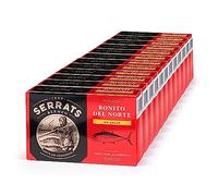 CONSERVAS SERRATS - Bonito del Norte del Cantábrico en Salsa con Pimentón - 12 Latas x 112g (Total: 1344g) - Elaboración Artesanal desde 1890 - Sin Gluten - Rico en Omega 3 - Premium