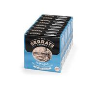 CONSERVAS SERRATS - Navajas de las Rías Gallegas en Aceite de Oliva Premium - 8 Latas x 110g (Total: 880g) - Elaboración Artesanal desde 1890 - Sin Gluten - Rico en Omega 3 - Premium