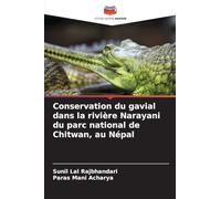 Conservation du gavial dans la rivière Narayani du parc national de Chitwan, au Népal