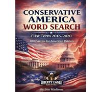 Conservative America Word Search EASY EDITION: First Term 2016-2020
