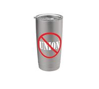 Conservative No Anti Union Non Union Vaso térmico de acero inoxidable de doble pared