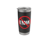 Conservative No Anti Union Non Union Vaso térmico de acero inoxidable de doble pared