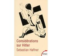 Considérations sur Hitler