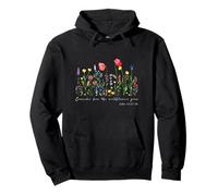 Considere cómo Crecen Las Flores Silvestres Lucas 12 27 Inspirador Sudadera con Capucha