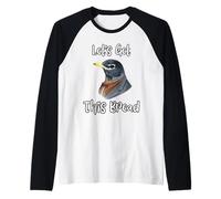 Consigamos este amante de las palomas de pan, amante de los animales, dueño de pájaros Camiseta Manga Raglan
