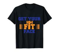 Consigue tu Cara en Forma Divertida para Gimnasio, Entrenamiento, Regalo de Fitness Camiseta