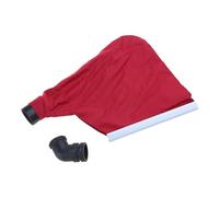 Consigue una limpieza del área de trabajo con esta bolsa de recogida de polvo para sierra ingletadora, campana flexible y una solución económica para sierras ingletadoras