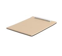 Consola Central Apoyabrazos Copertura porta bicchiere d'acqua ABS PC TPU Rullo per console centrale auto antipolvere Adatto per Passat 06-18 Adatto per VW 3C B6 B7 CC(Dark Beige)