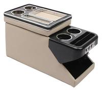 Consola Central Caja Almacenamiento Para Odyssey 2003 2004 2005 2006 2007 2008 Reposabrazos De Coche Tienda Central Fila Negocios Juego Caja Barandilla Delantera(B Beige)