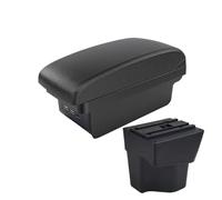 consola central coche Para KIA Para Rio 3 K2 X-line 2011 2012 2013 2014 2015 2016 Reposabrazos Accesorios Coche Almacenamiento Interior USB Apoyabrazos Caja(B Black line 3 USB)