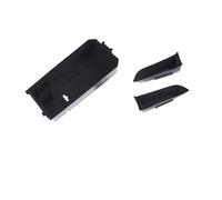 Consola Central Cubierta Panel Para Benz Clase C 2015-2020 Control Central Estilo Coche Puerta Apoyabrazos Caja Almacenamiento Pegatinas(Black 3)