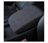 Consola Central Cubierta Panel Para Q5 2017-2024 Almohadilla De Cuero Protección Caja Apoyabrazos Central(Suede white line)